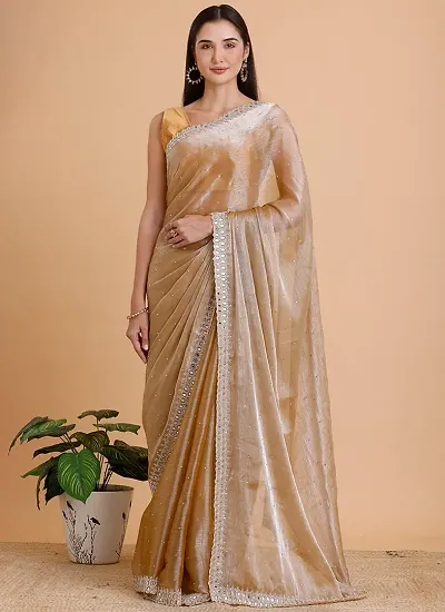 Trendy Saree with Blouse Piece for Women