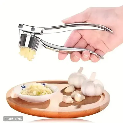 Stainless Steel Garlic Press Squeezer-thumb5