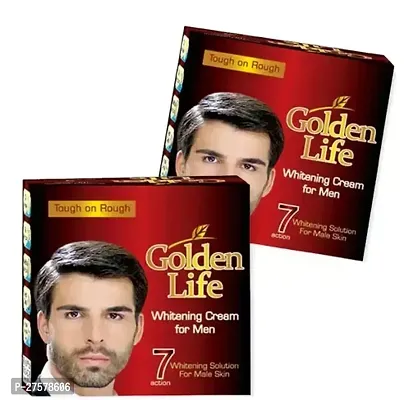 Mystevva Golden Life Whitening Cream For Men Tough On Rough Pack Of 2