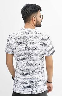 Stylish Digital Printed Round Neck Casual T-shirt for Men (Pack of 2)-thumb1