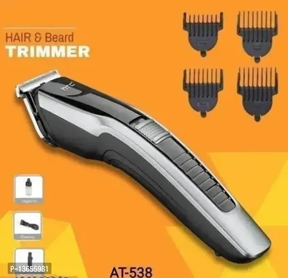 HTC 538  Electric Cordless Beard Trimmer Body,HAIR Trimmer Shaver Razor Hair Remover Under Arms Barber Hair Cutting Hair Clipper and Trimmer for Men Beard and Hair hair remover machine-thumb0