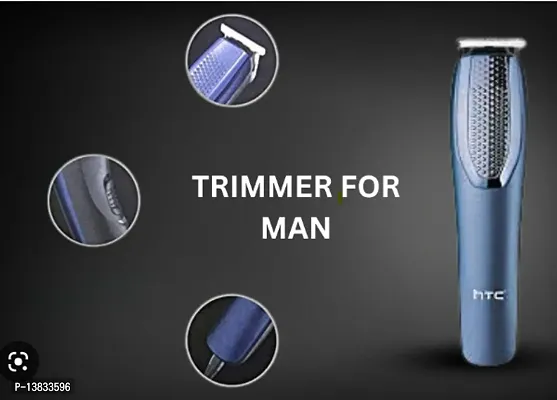HTC-1210 Professional Beard Trimmer for Man Runtime: 45 min Trimmer for Men  Women-thumb0