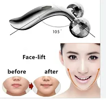 3D Manual Roller Face Body Massager Lifting Wrinkle Remover, Facial Massage, Skin Tightening, Shaping-thumb1