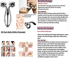 3D Manual Roller Massager 360 Rotate Face-lift Wrinkle Remover Facial Massage For Relaxation and Slimming Skin Tighten Wrinkle Remover-thumb2