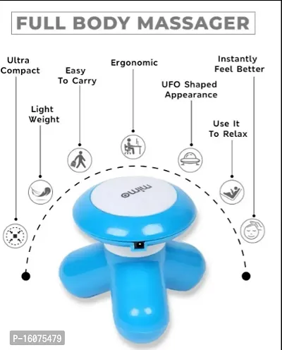 Acupressure Mimo Electric Mini Multipurpose Powerful Full Portable Massager-thumb5