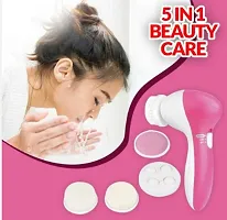 5 in 1 Machine Facial Machine Cleanser  Beauty Care For Women Smoothing Body Face Massager-thumb1