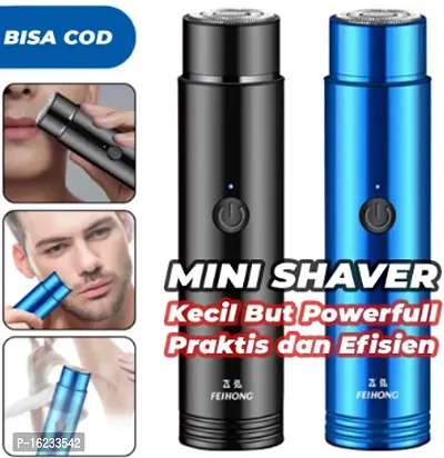 ni Portable Men's Electric Shaver Electric USB Charging Face Full Body Shaver Trimmer 30 min Runtime