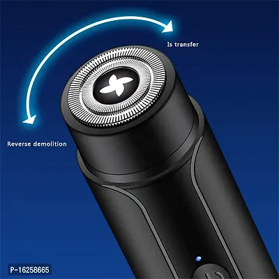 Shaver for Men and Women,Portable Electric Shaver, Unisex Travelling Washable USB Beard Shaver and Trimmer for face,under Arms Painless Shaving Wet and Dry Use and Low-Noise