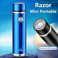 Shaver for Men and Women, Portable Electric Shaver, Unisex Travelling Washable USB Beard Shaver and Trimmer for face,under Arms Painless Shaving Wet and Dry Use and Low-Noise-thumb1
