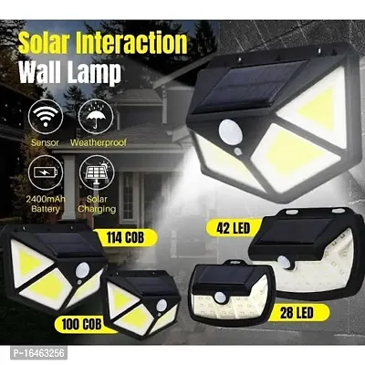 International Solar Interaction Wall Lamp BK-100 Pack of 1, Black, Free Size