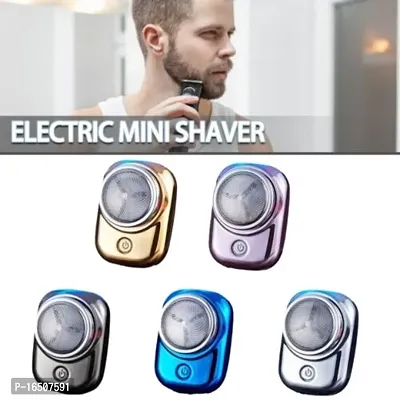 Mini Electric Shaver For Men Portable Electric Razor Pocket Size Portable Outdoor Men's Shaver