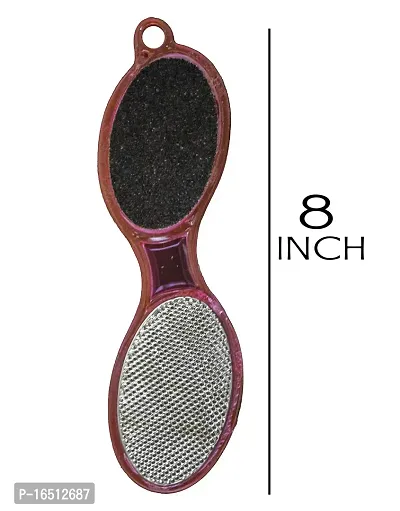 1 Multi Use Pedicure Paddle Brush (Cleanse, Scrub, File And Buff) Color May Vary-thumb0