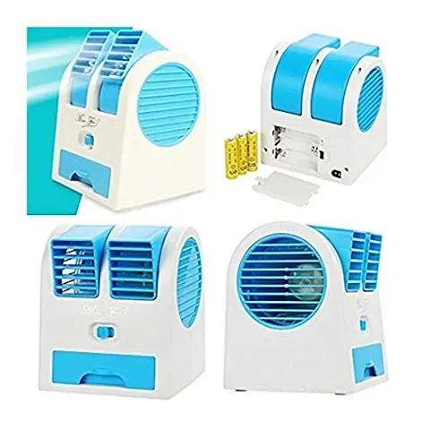 USB Portable Mini AC Cooler Battery Operated Mini Water Air Cooling Fan