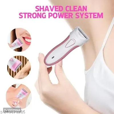 KM-3018 Washable Rechargeable Full Body Permanent Laser Thermotransmit Hair Removal Laser Epilator (Multicolour)-thumb2