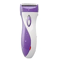 KM-3018 Washable Rechargeable Full Body Permanent Laser Thermotransmit Hair Removal Laser Epilator (Multicolour)-thumb1