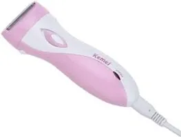 KM-3018 Washable Rechargeable Full Body Permanent Laser Thermotransmit Hair Removal Laser Epilator (Multicolour)-thumb1