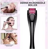 Derma Roller for Hair  Beard Growth - Microneedling Roller Beard Dermaroller for Face Body Scalp Men Women-thumb1