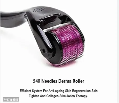 Derma Roller for Hair  Beard Growth - Microneedling Roller Beard Dermaroller for Face Body Scalp Men Women