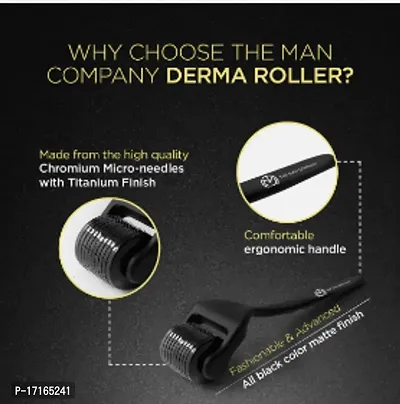 Derma Roller for Hair  Beard Growth - Microneedling Roller Beard Dermaroller for Face Body Scalp Men Women