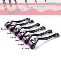 Derma Roller for Hair  Beard Growth - Microneedling Roller Beard Dermaroller for Face Body Scalp Men Women-thumb1