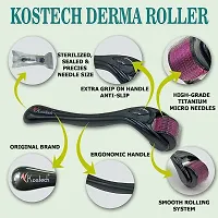 Derma Roller for Hair  Beard Growth - Microneedling Roller Beard Dermaroller for Face Body Scalp Men Women-thumb1