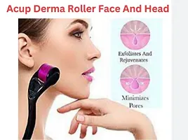 Derma Roller for Hair  Beard Growth - Microneedling Roller Beard Dermaroller for Face Body Scalp Men Women-thumb1