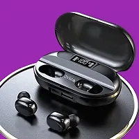 T2 Earbuds With 1500mAh Power Bank  ASAP Charge Upto 250Hrs Playtime Bluetooth Headset  (Black, True Wireless)-thumb1