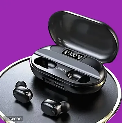 T2 Earbuds With 1500mAh Power Bank  ASAP Charge Upto 250Hrs Playtime Bluetooth Headset  (Black, True Wireless)-thumb2