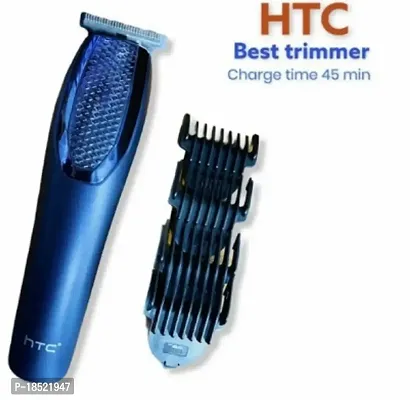 HTC AT-1210 Professional Beard Trimmer For Men Trimmer 90 min Runtime 4 Length Settings  (Blue)-thumb0
