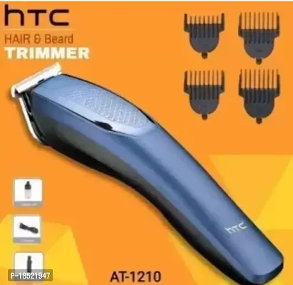 HTC AT-1210 Professional Beard Trimmer For Men Trimmer 90 min Runtime 4 Length Settings  (Blue)-thumb2