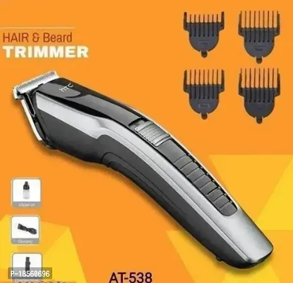 Trimmer for men AT-538 with Chargeable cable with stylish hair cutting capability, Multicolour-thumb0