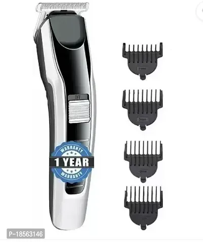 538 Trimmer 0.2 PRO SAVER PROFESSIONAL HAIR Trimmer 45 min Trimmer 30 min Runtime 1 Length Settings  (Silver)-thumb0