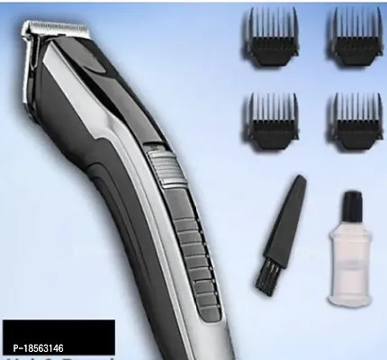 538 Trimmer 0.2 PRO SAVER PROFESSIONAL HAIR Trimmer 45 min Trimmer 30 min Runtime 1 Length Settings  (Silver)-thumb3