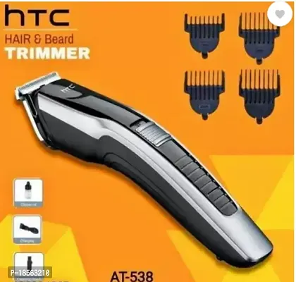 538 Trimmer 0.2 PRO SAVER PROFESSIONAL HAIR Trimmer 45 min Trimmer 30 min Runtime 1 Length Settings  (Silver)-thumb0