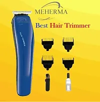 528 Professional Beard Trimmer For Men, Durable Sharp Accessories Blade Trimmers and Shaver with 4 Length Setting Trimmer For Men Shaving,Trimer for men's, Savings Machine (Blue)-thumb2