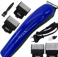 HTC AT 528 Fully Waterproof Trimmer 60 min Runtime 4 Length Settings  (Blue)-thumb2