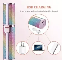 Blawless Pain free Face Hair Remover Machine (GLITTER) Trimmer 70 min Runtime 0 Length Settings  (Multicolor)-thumb1