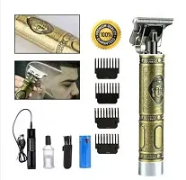 Face, Head and Body All in one Trimmer, Multi Grooming Kit, Rechargeable Cordless Stainless Steel Blades Professional Hair Clipper Close Cut Quick Charge-thumb2