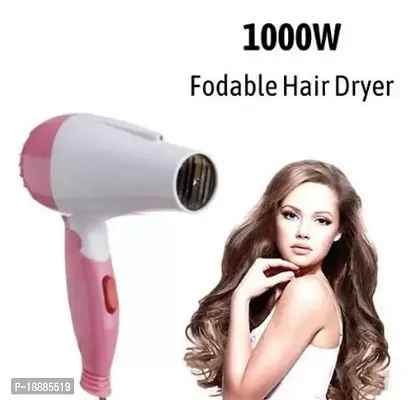 Hair Dryer N1290 for UNISEX, 2 Speed Control R79 Hair Dryer  (1000 W, Blue, Pink)-thumb3
