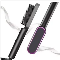 Hair Comb Hair Straightener/Hair Styler Brush-FH-909, 5 Temperature Control (Color Multicolour)-thumb2