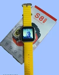 S8 Ultra Smart Watch with Zigzag Wrist Band (1.44 MM Display) (Orange) (assorted colour as per availbility)-thumb2