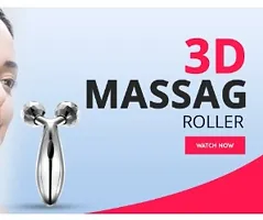 3d Manual Face Massager For Women | Facial Massager  Face Roller For Glowing Skin-thumb1