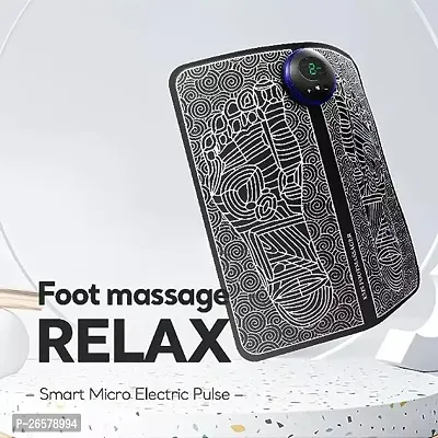 EMS Foot Massager Pad Muscle Stimulator Blood Circulation Battery Type