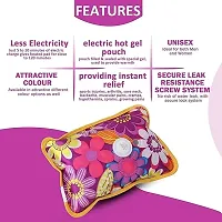 Heating Pad-Heat Pouch Hot Water Bottle Bag, Electric Hot Water Bag, Heating Pad for Pain Relief (Multi Colors)-thumb1