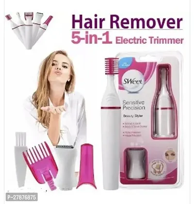 Sweet Sensitive Precision Trimmer 40 min Runtime 4 Length Settings  (White)-thumb3