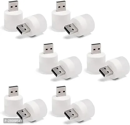 Mini LED Night Natural White USB Light Bulb for Indoor  Outdoor Mini USB Light[  PACK OF 6]-thumb3