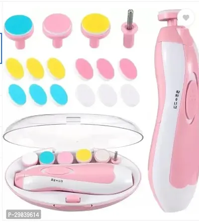 New Born Toes Fingernails Care 6 Grinding Heads Baby Nail Cutter