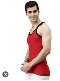 Men's Pure Cotton Gym Vests- Combo Pack ( PACK OF 5) Multicolor-thumb3