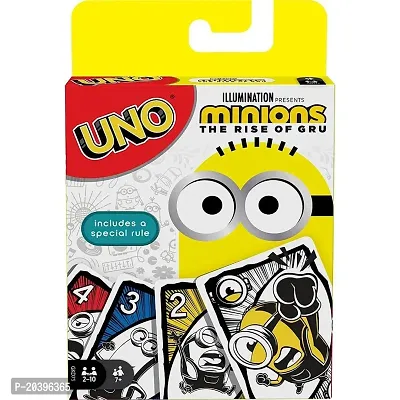 Mattel Uno Minions Card Game For Kids Pack Of 112 Cards