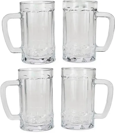 Premium Quality Glass Mug For Beer Juice Drink